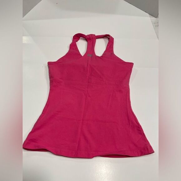 Marika Pink Support Shape Sport Bra Top Training Tankini Tank Size S - Picture 2 of 11